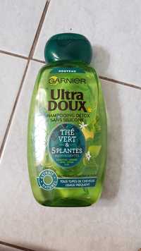 GARNIER - Ultra doux - Shampooing détox Thé vert & 5 Plantes