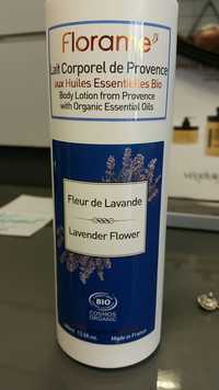 FLORAME - Lait corporel de Provence fleur de lavande bio