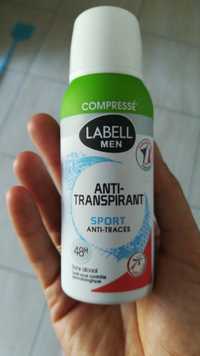 LABELL - Anti-transpirant men sport 48h