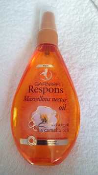 GARNIER - Respons - Marvellous nectar oil & camelia oils