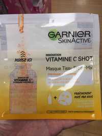 GARNIER - Vitamine C shot - Masque tissu fresh-mix