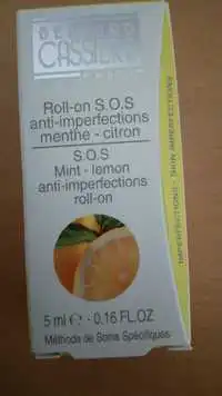 BERNARD CASSIÈRE - Roll-on S.O.S anti-imperfections menthe-citron