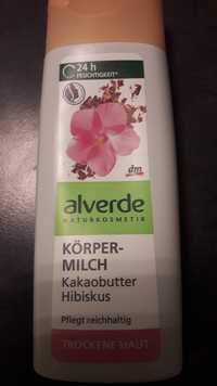 ALVERDE - Kakaobutter hibiskus - Körpermilch