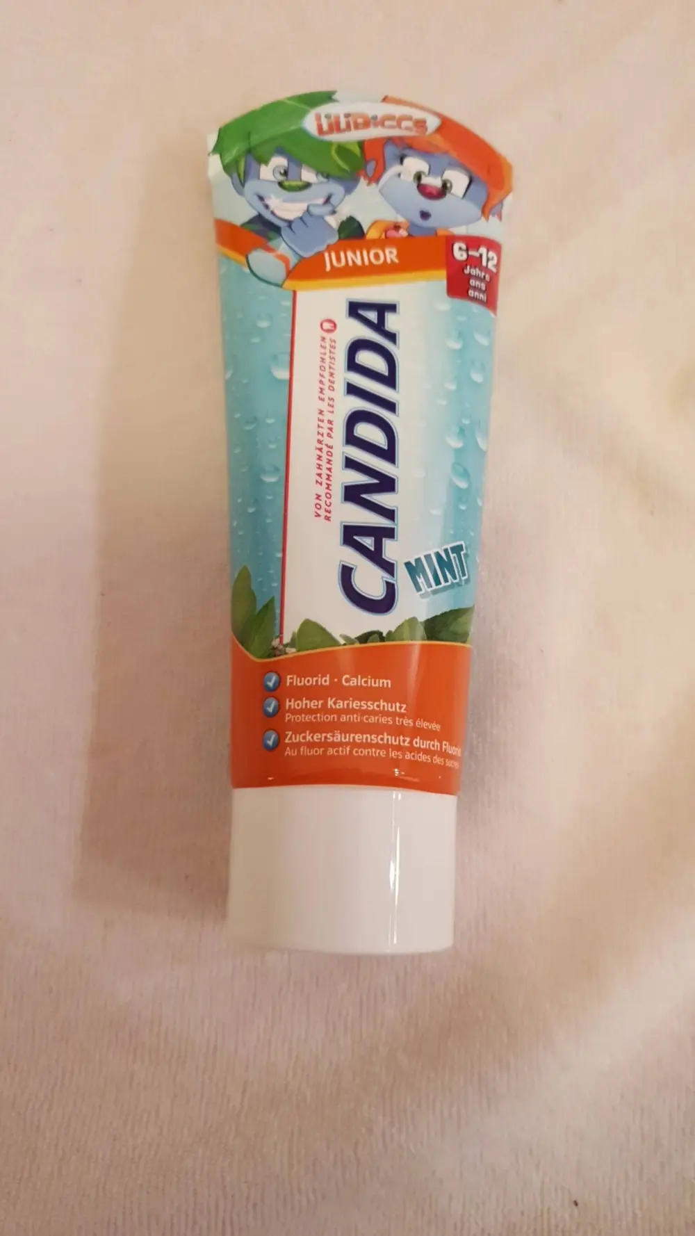 CANDIDA - Dentifrice mint junior 6-12 ans