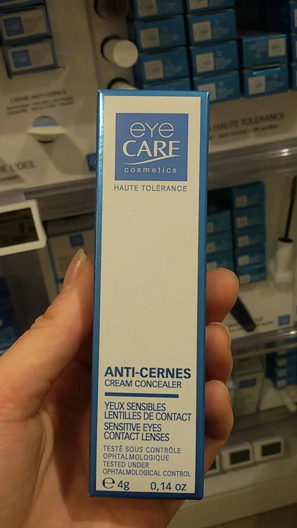 EYE CARE COSMETICS - Anti-cernes yeux sensibles lentilles de contact