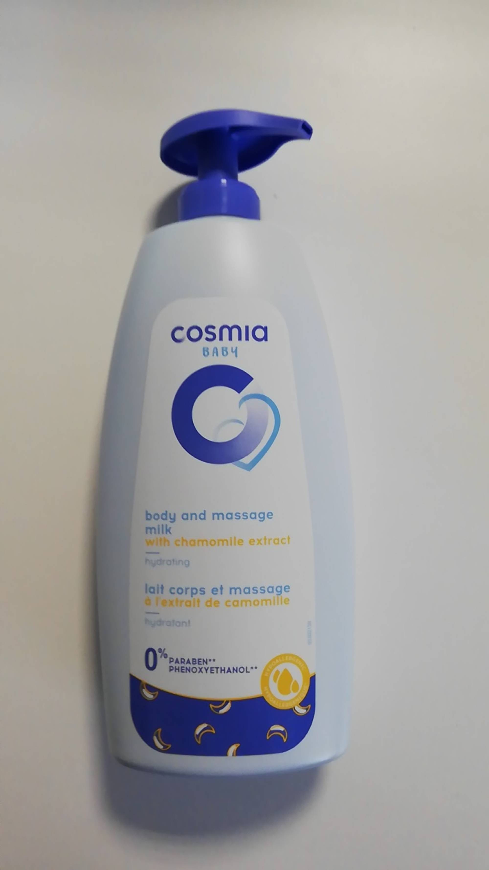 COSMIA - Baby - Lait corps et massage