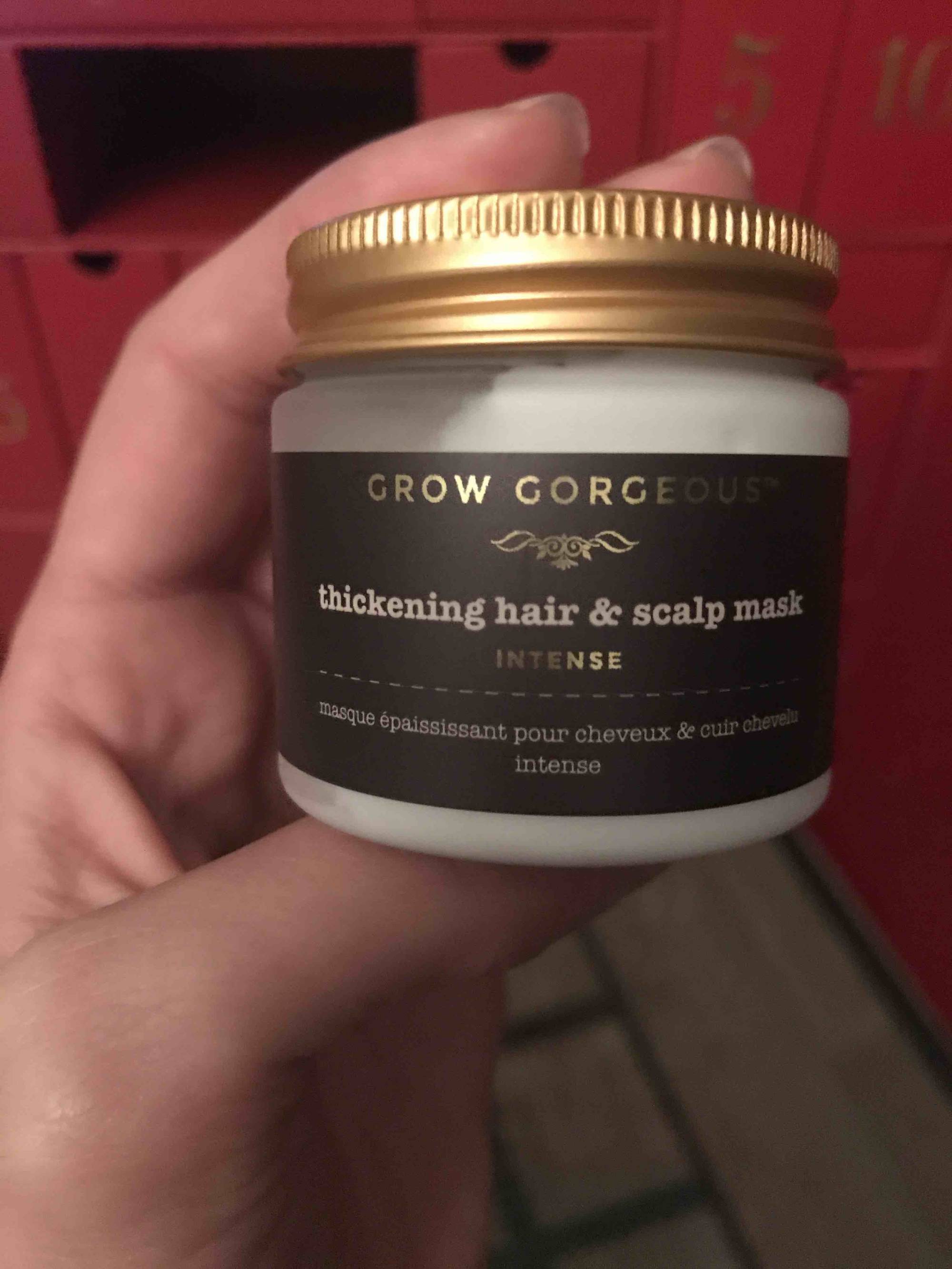 GROW GORGEOUS - Intense - Masque épaississant pour cheveux