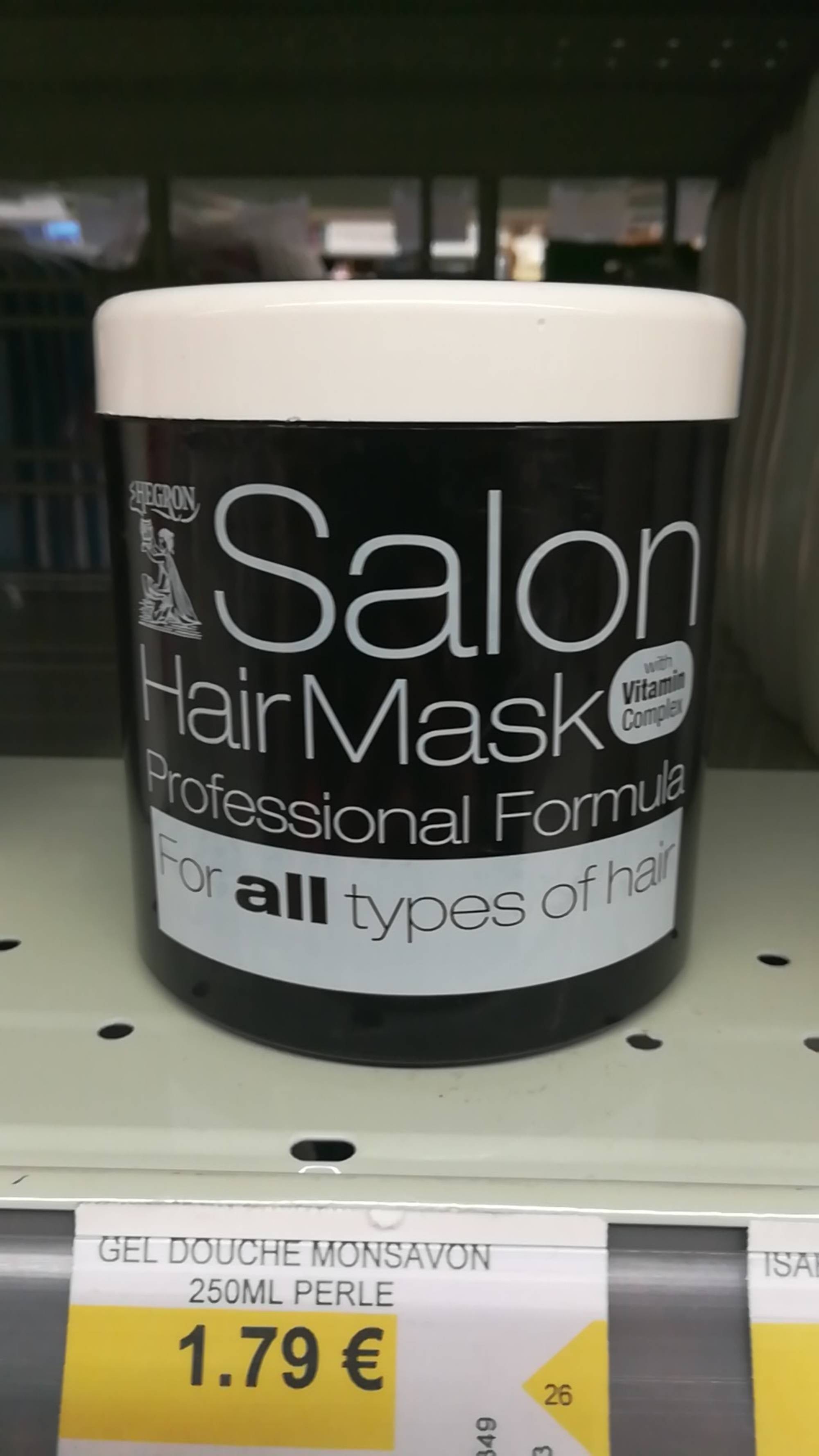 HEGRON - Salon - Hair mask 