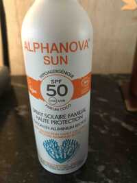 ALPHANOVA - Spray solaire familial haute protection