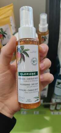 KLORANE - Nutrition - Huile à la mangue