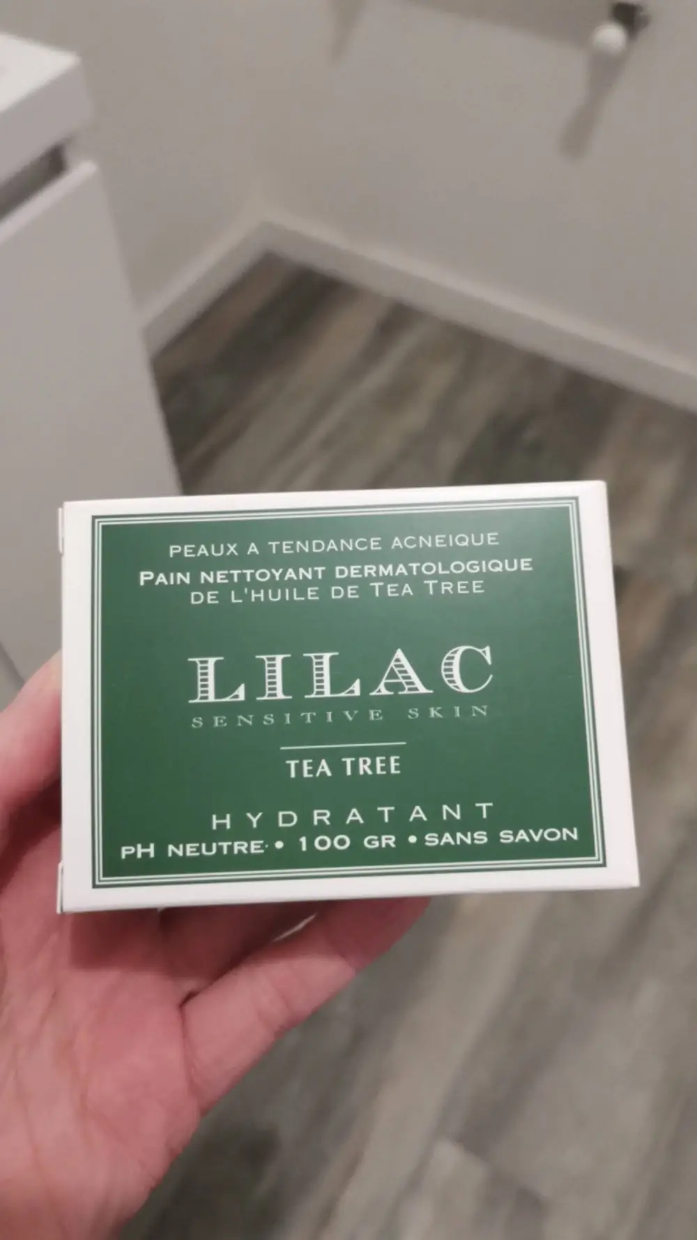 LILAC - Tea tree - Pain nettoyant dermatologique