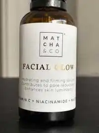 MATCHA & CO - Facial glow - Hydrating and firming serum 