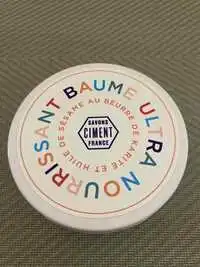 SAVONNERIE CIMENT - Baume ultra nourrissant