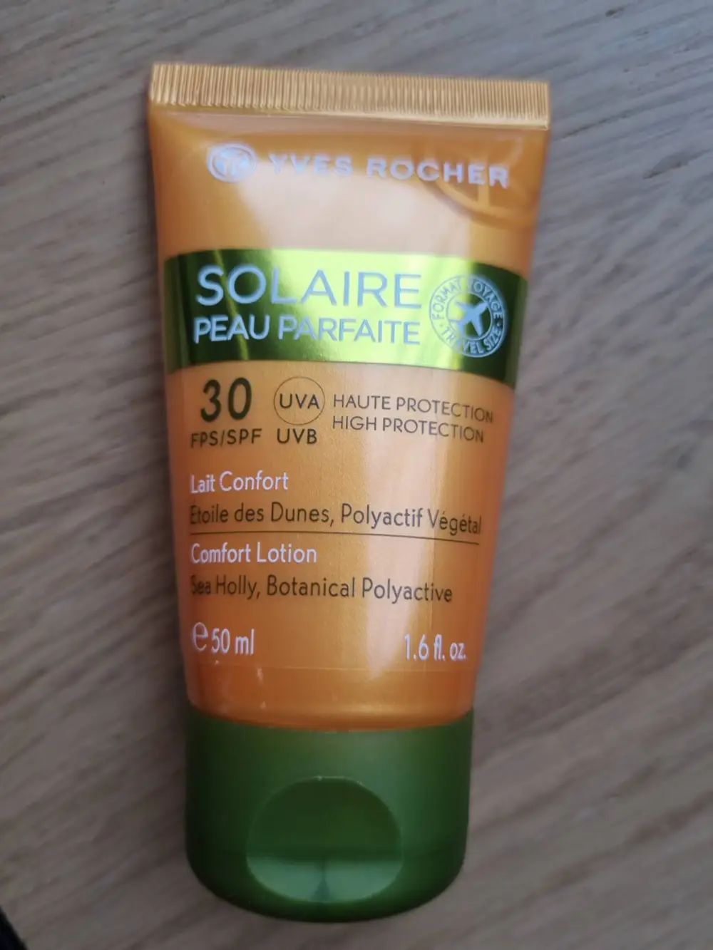 YVES ROCHER - Lait confort solaire peau parfaite SPF 30