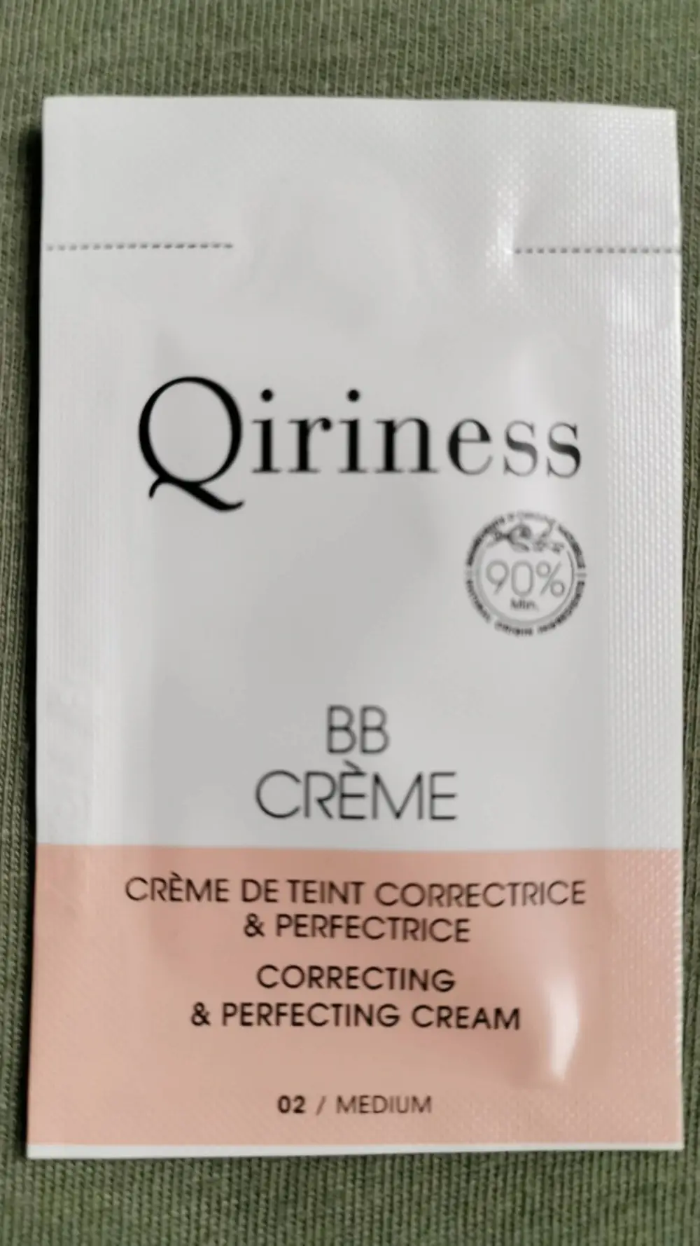 QIRINESS - BB crème correctrice et perfectrice 02 Medium