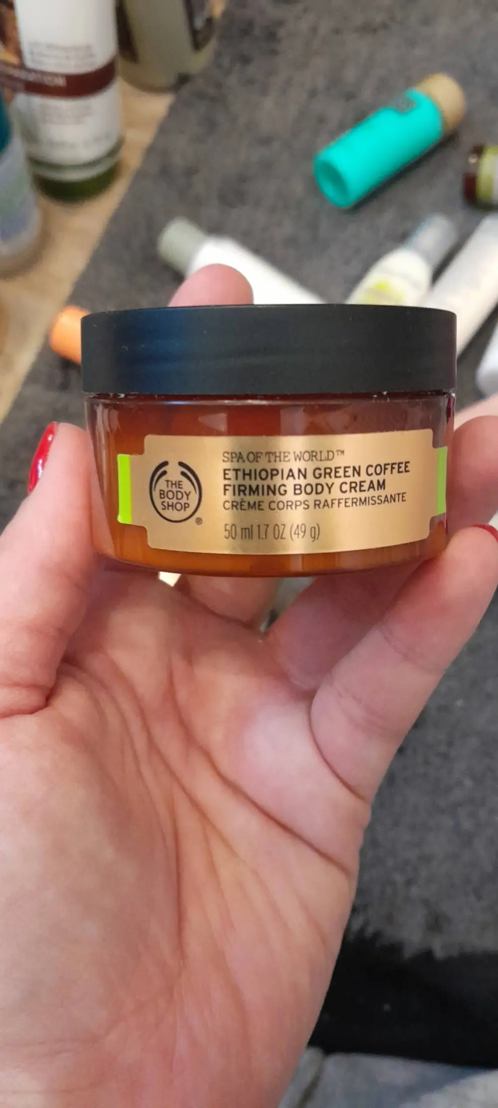 THE BODY SHOP - Ethiopian green coffee - Crème corps raffermissante