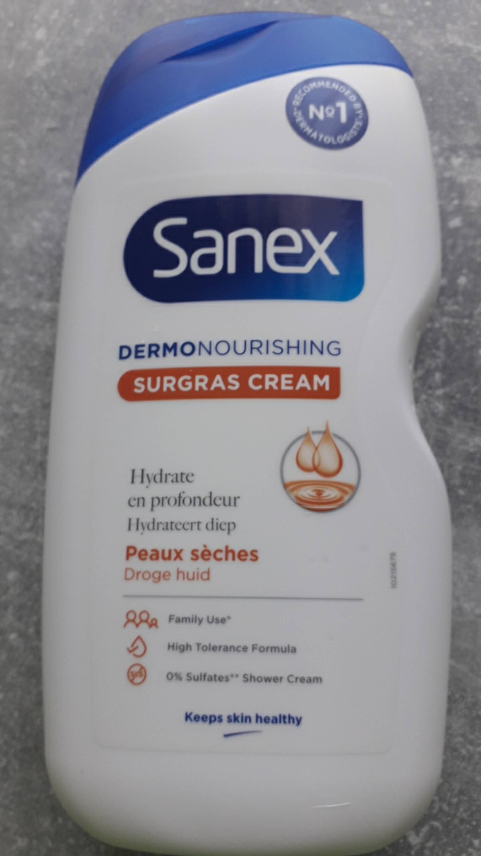 SANEX - Dermonourishing - Surgras cream