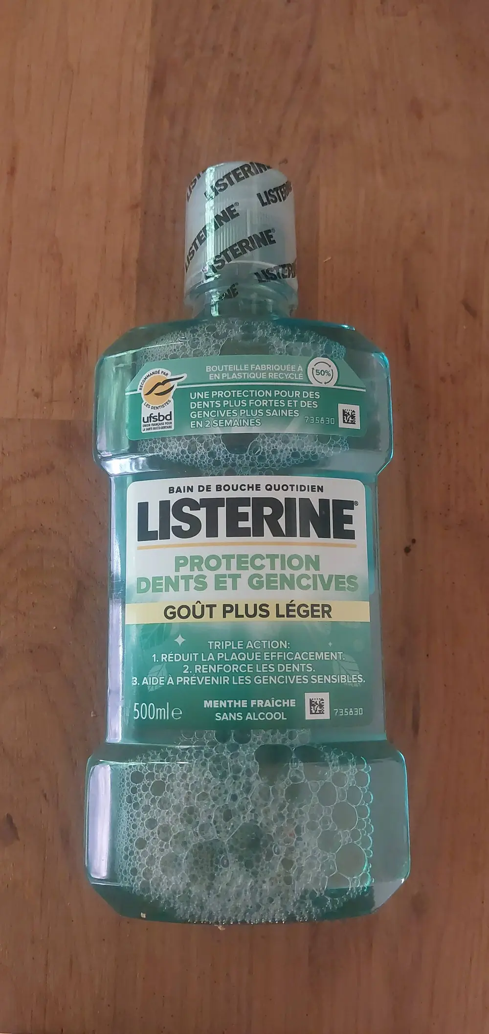 LISTERINE - Protection dents et gencives - Bain de bouche quotidien