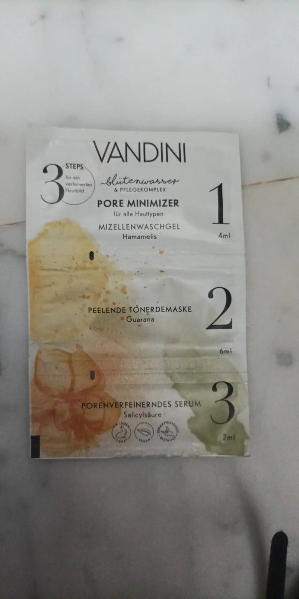 VANDINI - 3 steps face care pore minizer
