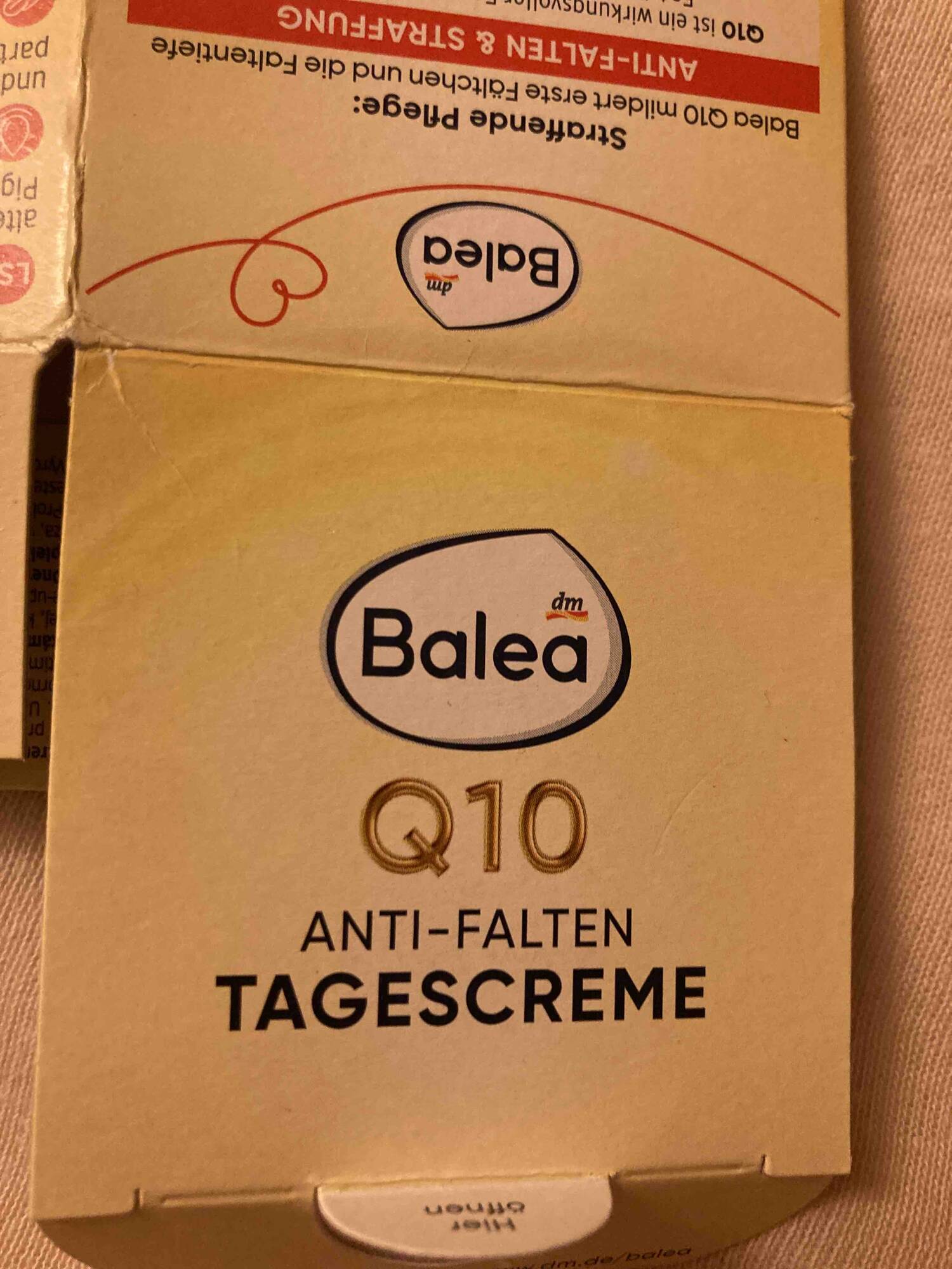BALEA - Q10 tagescreme anti-falten