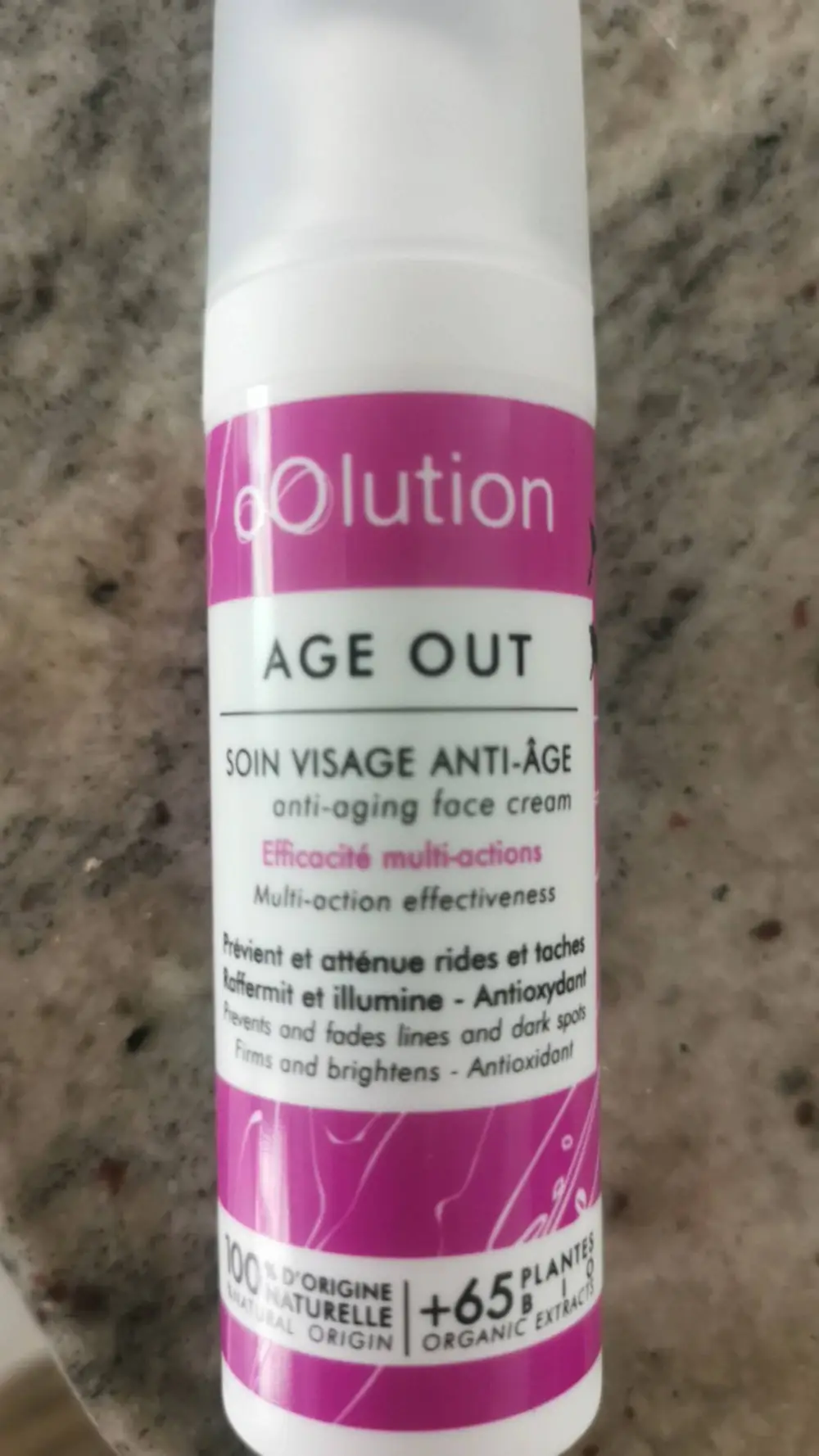 OOLUTION - Age out - Soin visage anti-âge