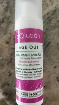 OOLUTION - Age out - Soin visage anti-âge