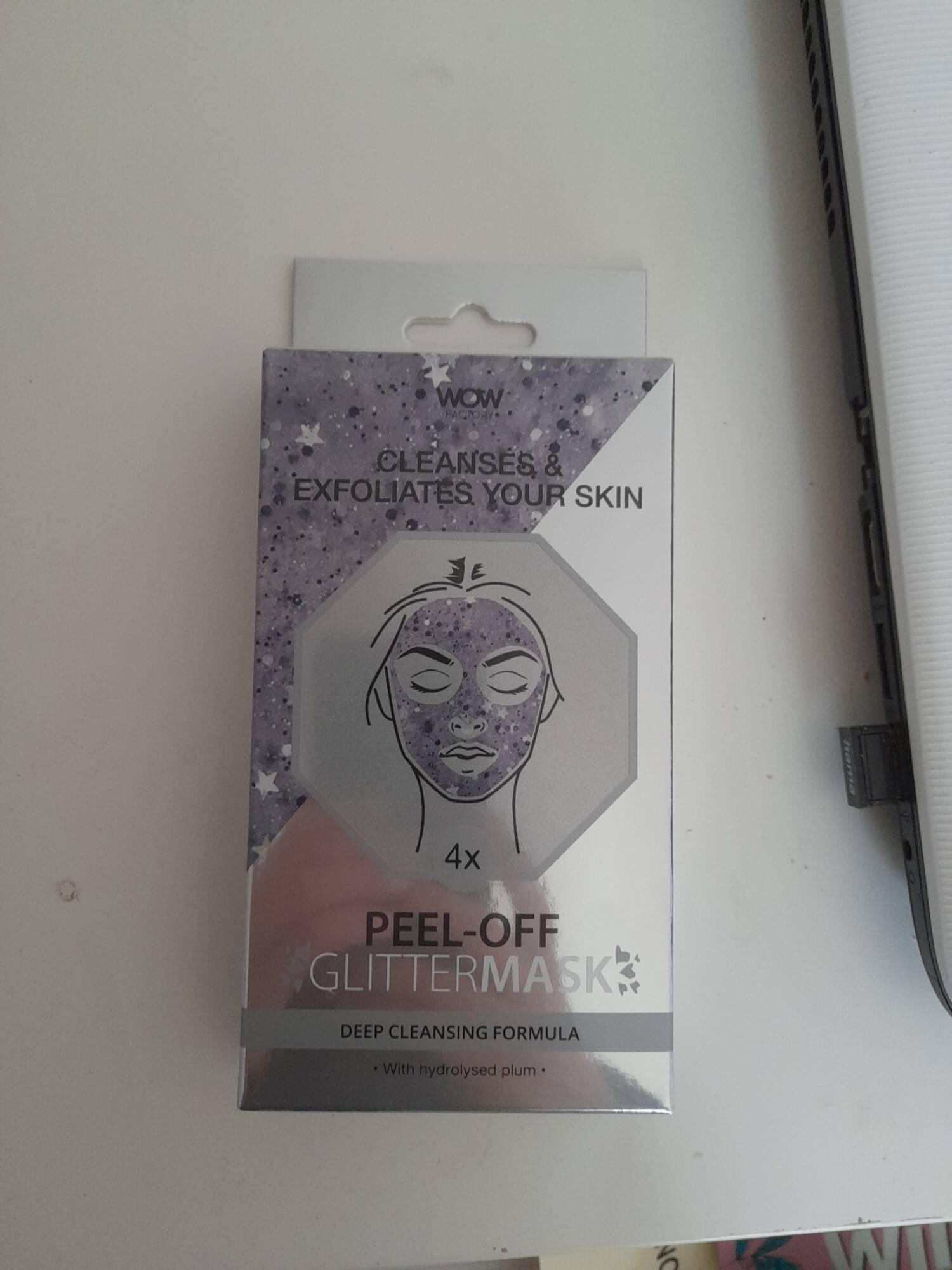 WOW FACTORY - Peel off glitter mask