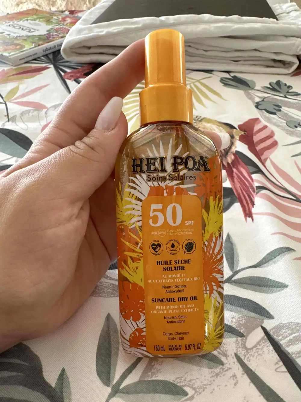 HEI POA - Soins solaires - Huile sèche solaire SPF50