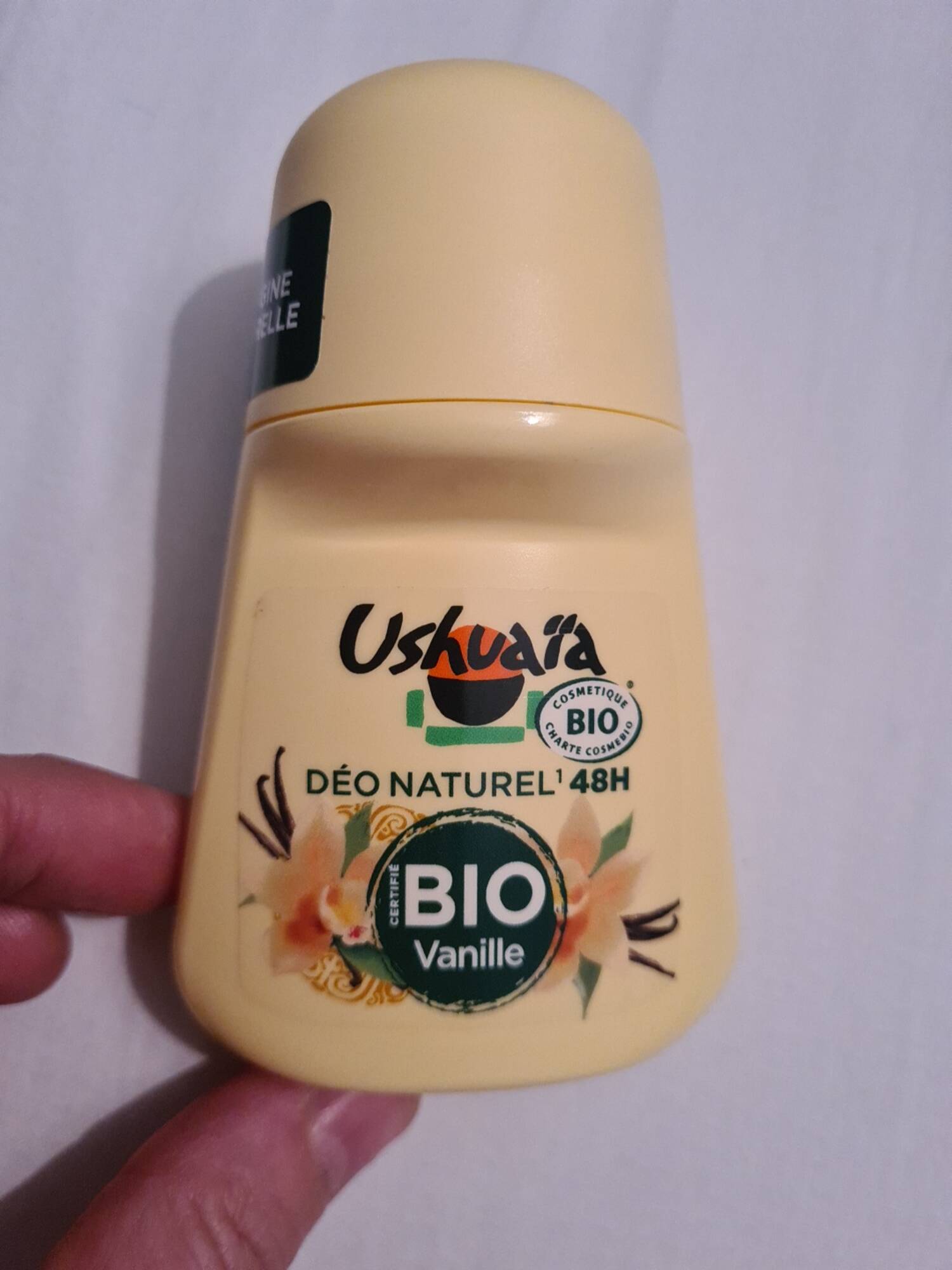 USHUAÏA - Déodorant naturel 48h bio vanille 