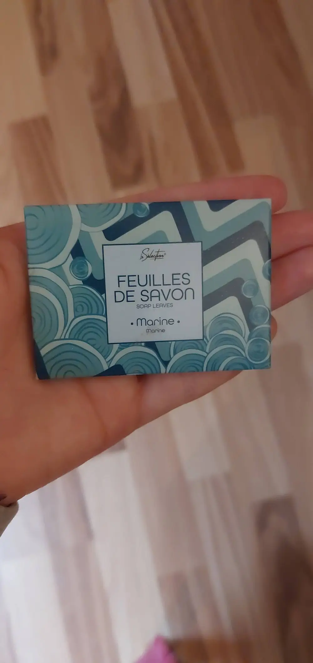 MARINE - feuilles de savon