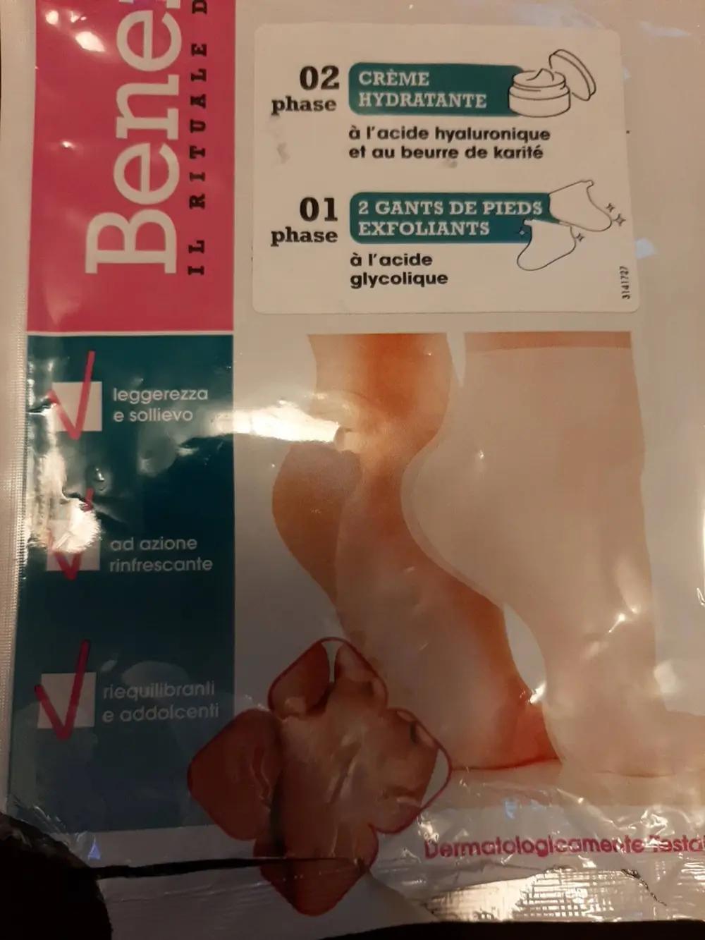 BENEFEET - BENEFEET GANTS DE PIEDS EXFOLIANT S