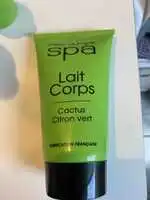 EUROP COSMETICS - Miss Europe spa - Lait corps cactus citron vert