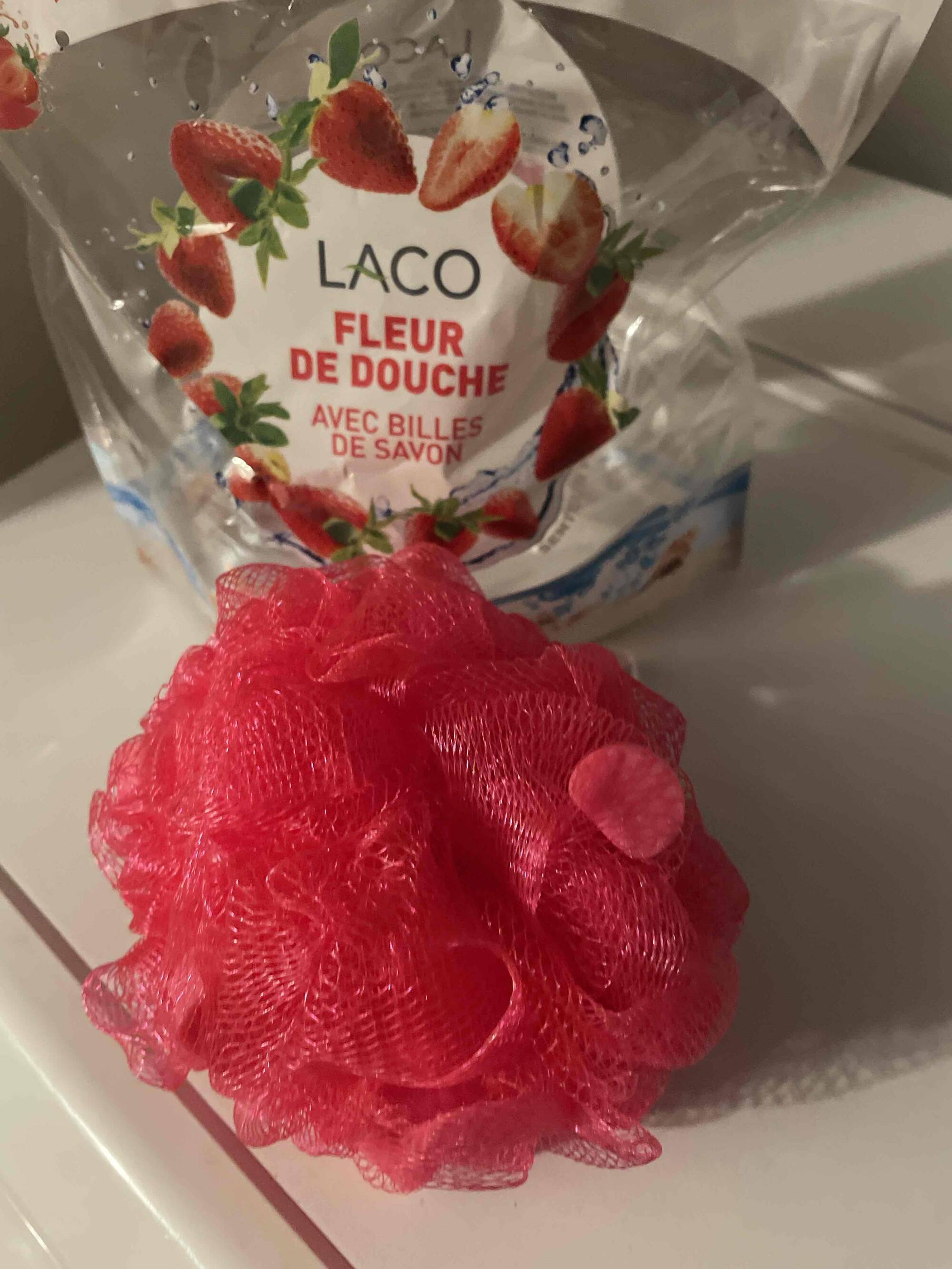 LACO - Fleur de douche avec billes de savon