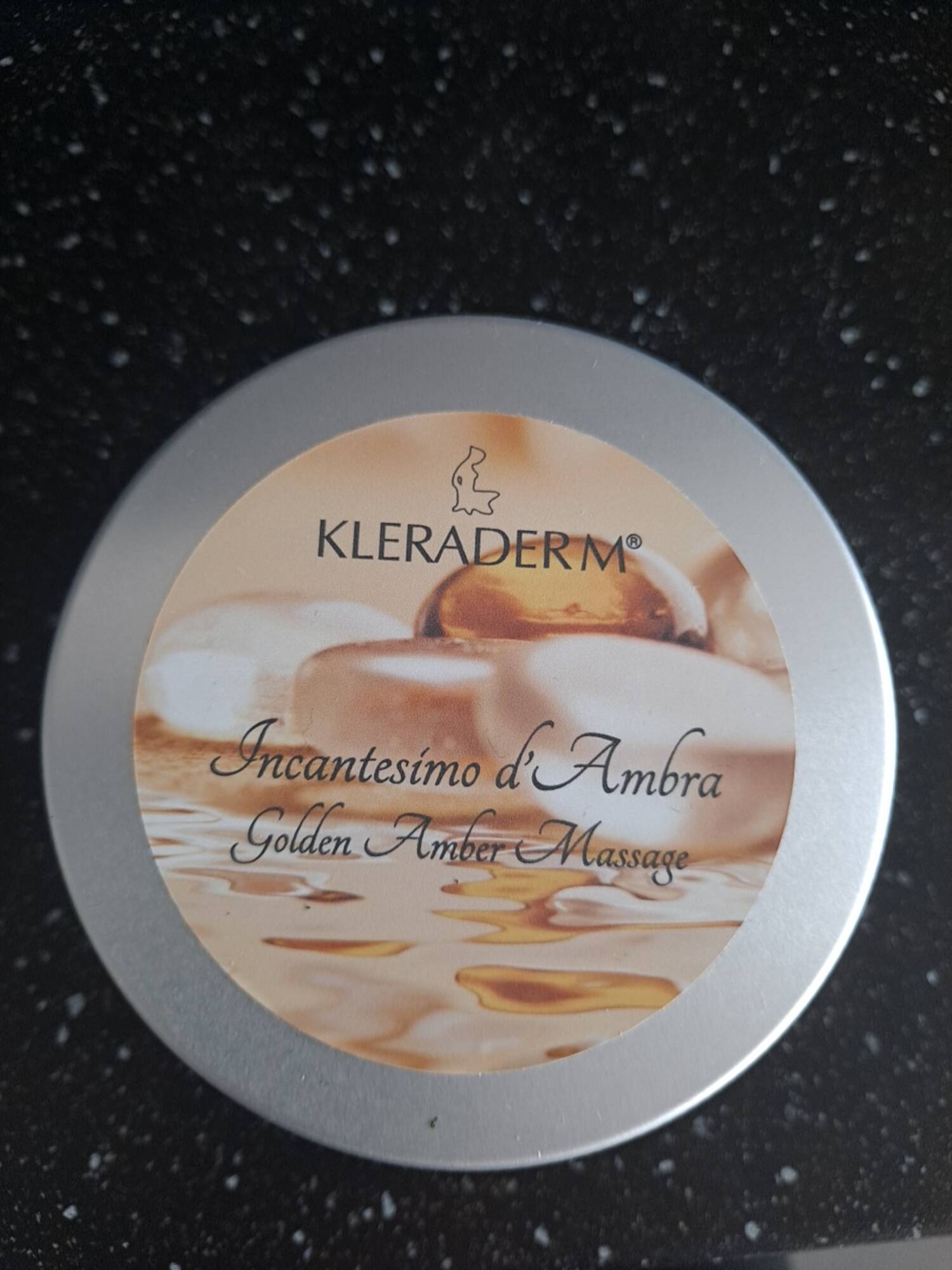 KLERADERM - Golden amber massage 