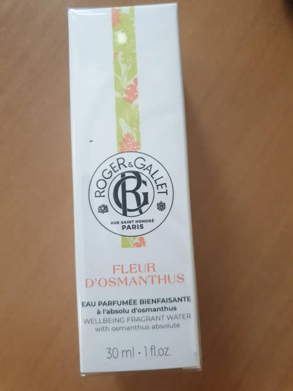 ROGER & GALLET - Fleur d'osmanthus - eau parfumée bienfaisante