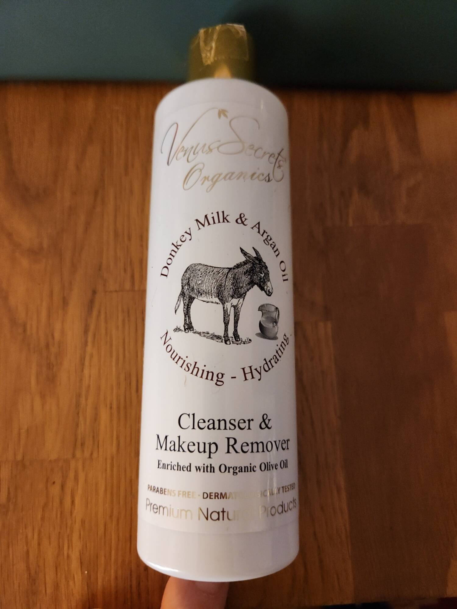 VENUS SECRETS - Donkey milk & argan oil - Cleanser & makeup remover