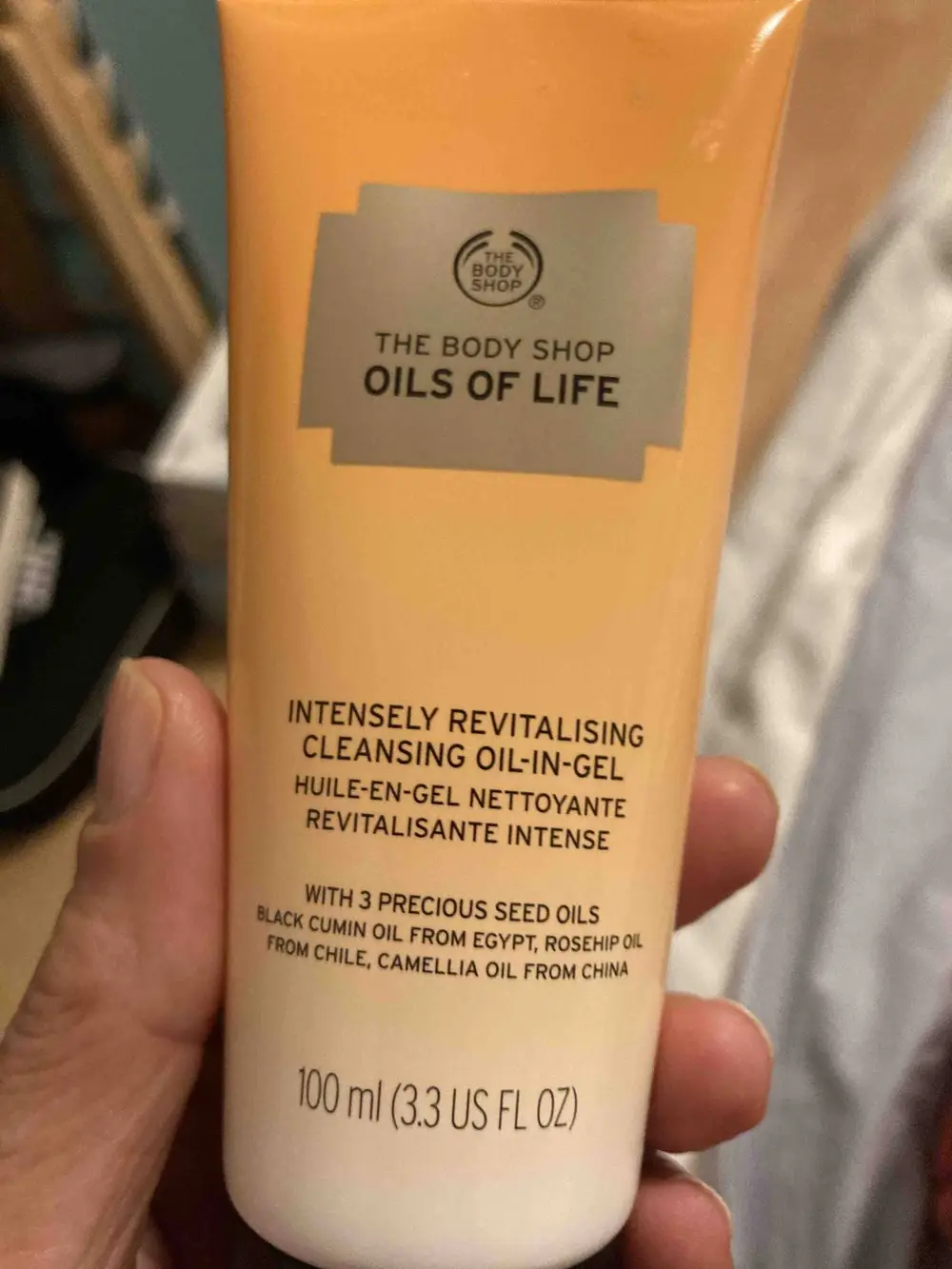 THE BODY SHOP - Huile en gel nettoyante