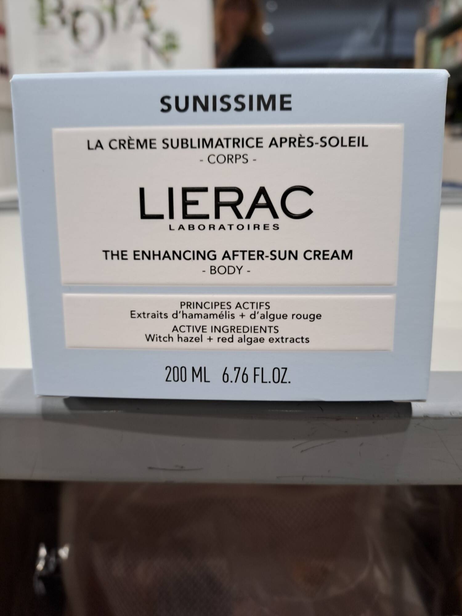 LIÉRAC - Sunissime - La crème sublimatrice après soleil corps 