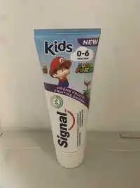 SIGNAL - Kids Super Mario - Dentifrice arôme fruité