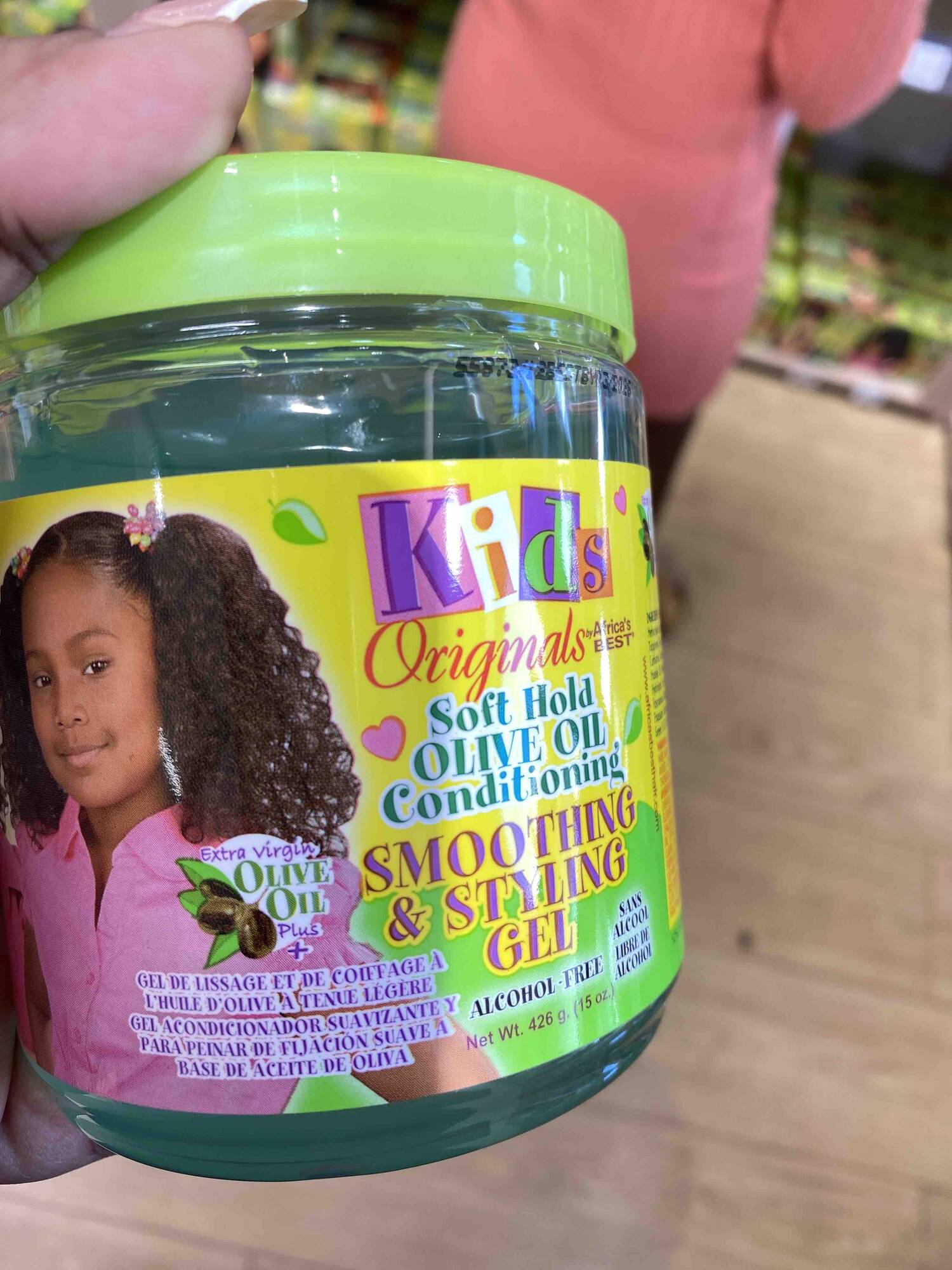 AFRICA'S BEST - Kids originals - Soft hold olive oil conditioning smoothing & styling gel