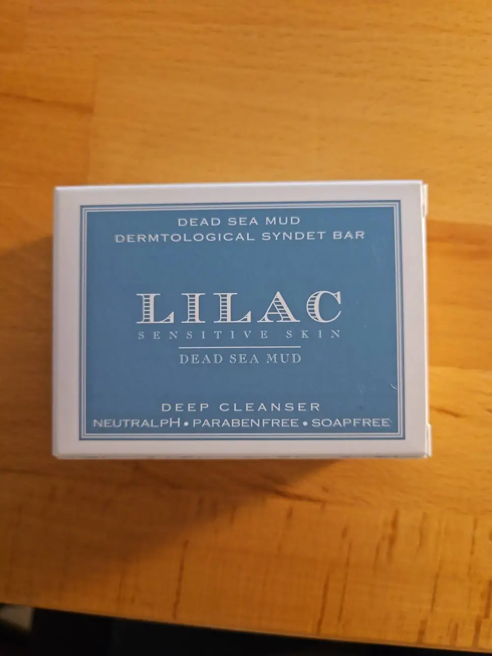 LILAC - Dead sea mud - Dermatological syndet bar