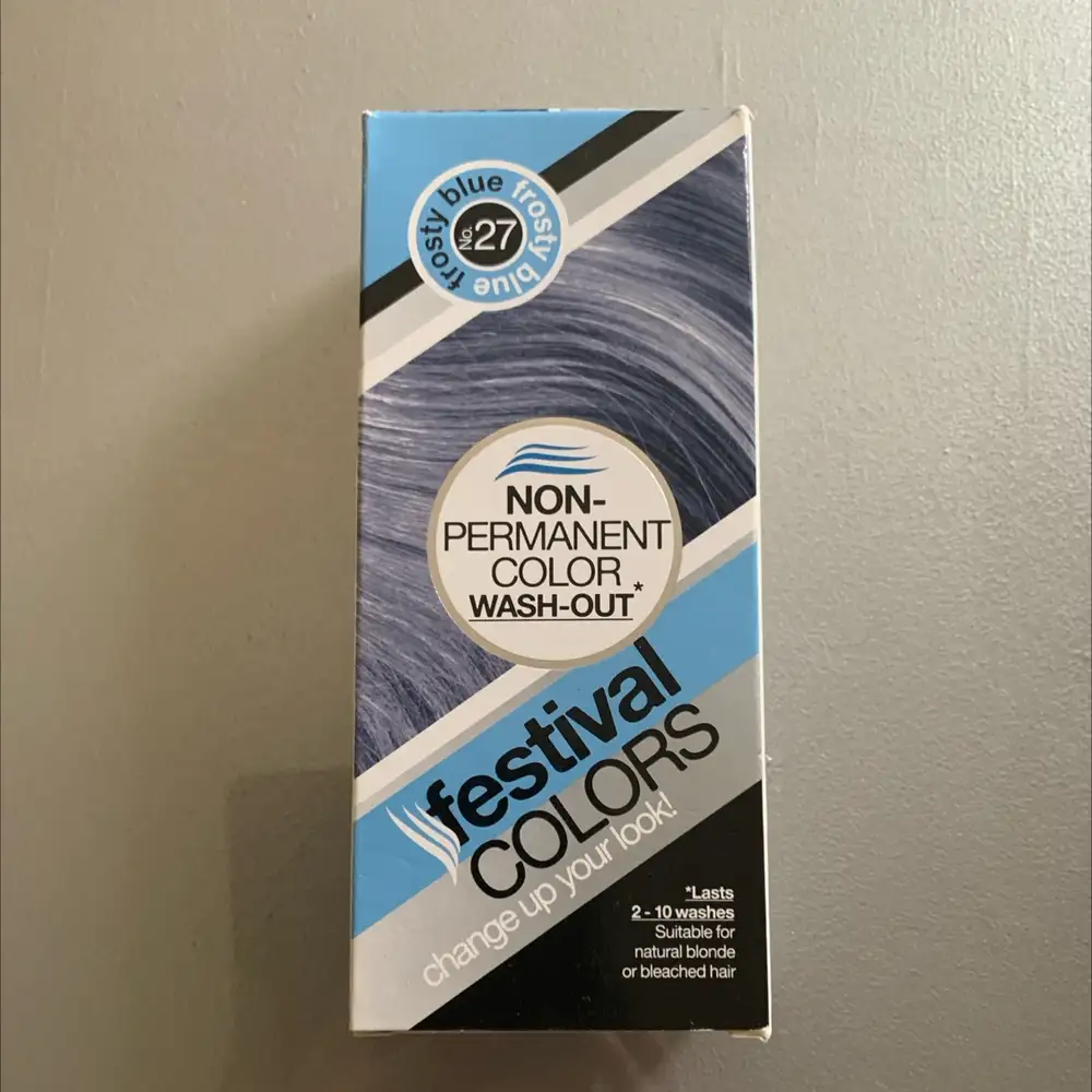 FESTIVAL COLORS - Non-permanent color wash-out