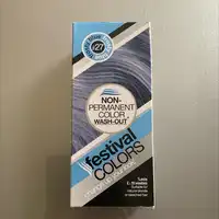 FESTIVAL COLORS - Non-permanent color wash-out