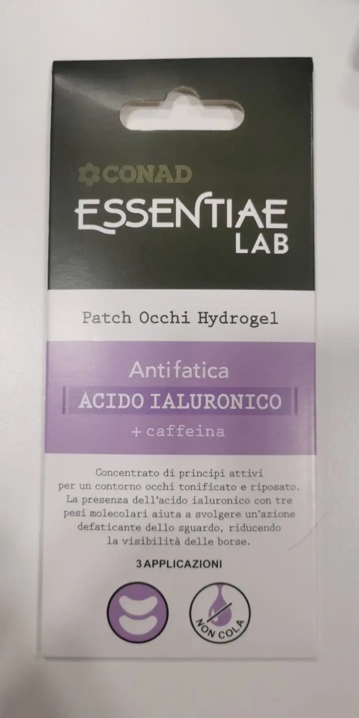 CONAD - Essentiae lab - Patch occhi hydrogel