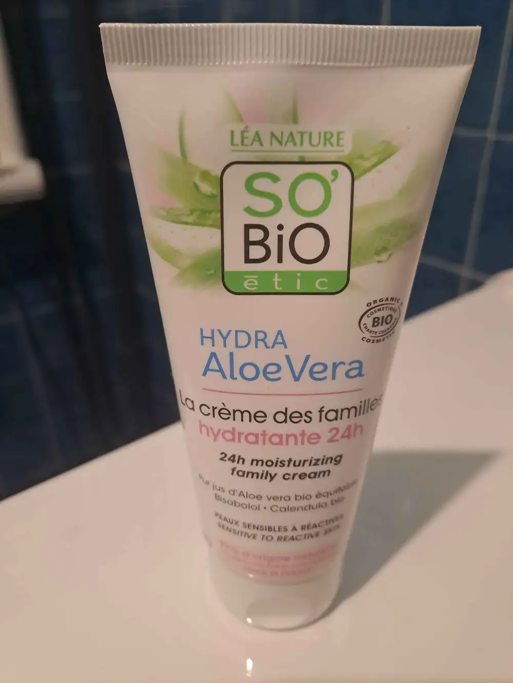 SO'BIO ÉTIC - Hydra aloe vera - La crème des familles hydratante 24h