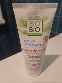 SO'BIO ÉTIC - Hydra aloe vera - La crème des familles hydratante 24h