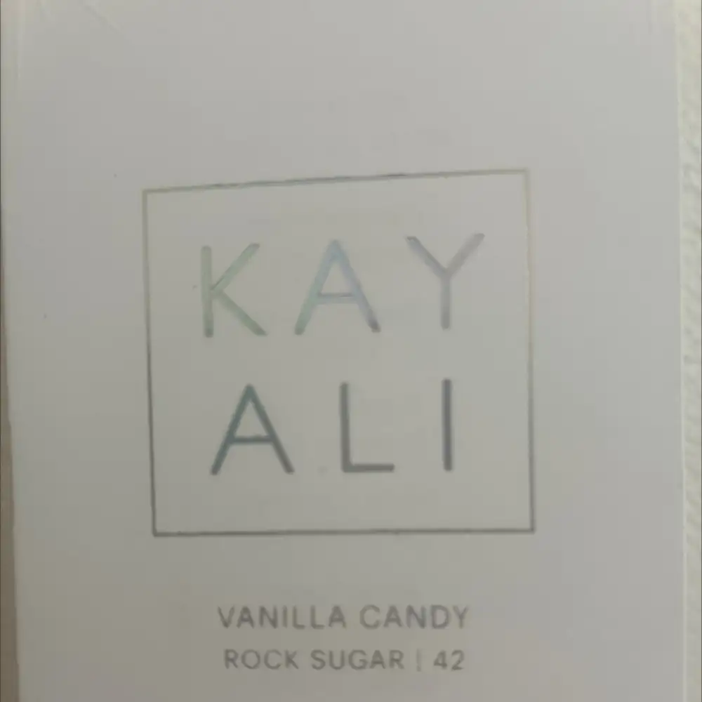 KAY ALI - Vanilla candy rock sugar 42