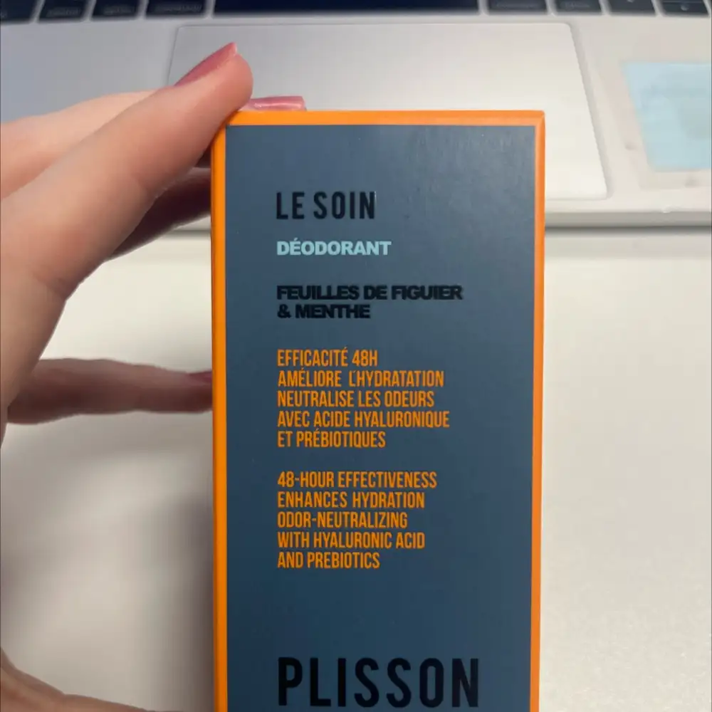 PLISSON - Le soin - Déodorant feuilles de figuier & menthe