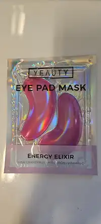 YEAUTY - Energy elixir - Eye pad mask