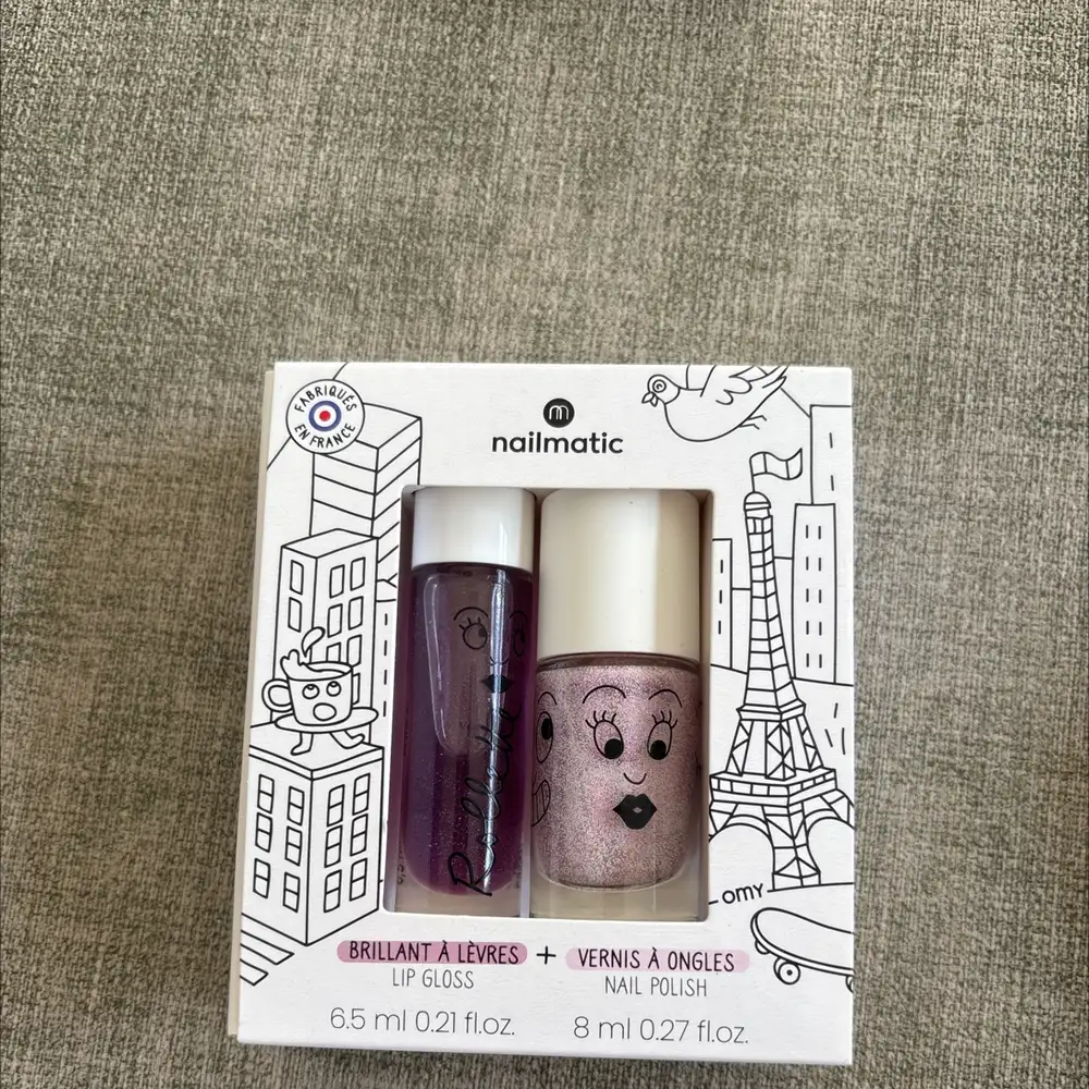 NAILMATIC - Lovely city - Coffret vernis et gloss